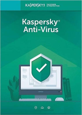 Kaspersky Anti-Virus 2021 for 3 Devices and 1 Year