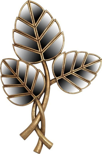 Fylliana Decorațiune Pentru Perete 20968 Aurie Din Metal 24.5x2.8x36cm