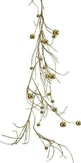 JK Home Decoration Christmas Garland Gold 1pc