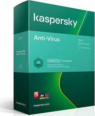 Kaspersky Anti-Virus 2021 για 1 Συσκευή και 1 Έτος Χρήσης