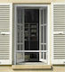 Aria Trade Screen Window Vertical Movement White from Plastic 160x125cm AT352