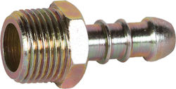 Thermogatz Conector de montare Barb Fitting Piese de schimb pentru grătare cu gaz 1/4" Masculin Ø8mm