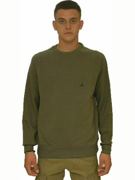 Paco & Co Herren Sweatshirt Khaki