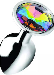 Booty Sparks Rainbow Πρωκτική Σφήνα Small Small Ασημί Booty Sparks Rainbow Πρωκτική Σφήνα Small Small Ασημί