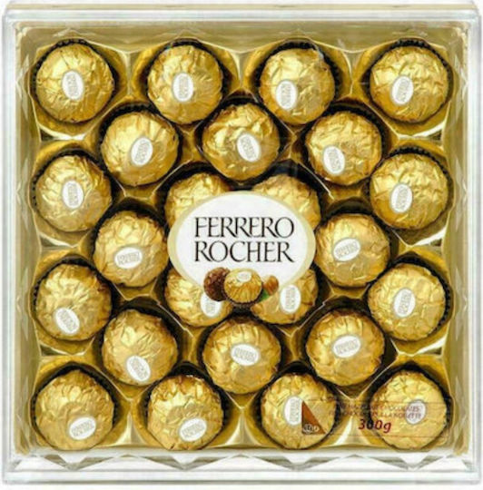 Ferrero Rocher Rocher Chocolate Treats Milk with Hazelnuts 300gr