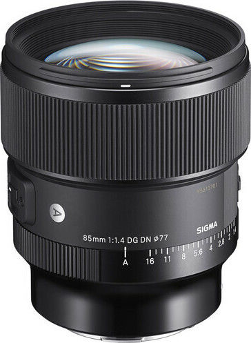 Sigma Cadru complet Obiectiv Foto 85mm f/1.4 DG DN Art Teleobiectiv pentru Montura Leica L Black
