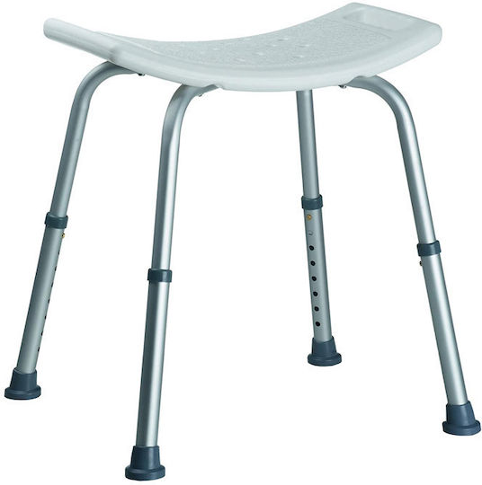 Bakaji Viva & More Bath Stool General Use For Elderly And People With Limited Mobility Bathroom Seat 51x45x56cm 12370