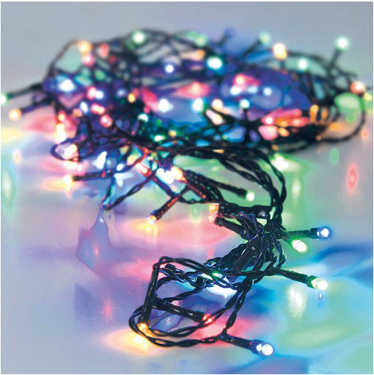 24 Lights LED 1.70m. Multicolor Battery in String 1pcs