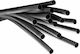 SAS Heat-Shrink Tubing with Shrinkage Ratio 2:1 1m Black (8mm/4mm) Black AK-TH-111