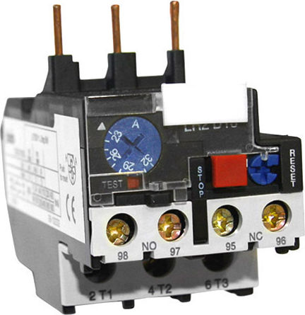 Adeleq Siguranță termică Comutator Industrial Termic pentru releu de putere de la 4KW la 7.5KW cu interval de ajustare de la 5.5A la 8A 26-135580