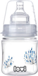 Lovi Baby Plastikflasche Trends Gegen Koliken mit Silikonsauger für 0+, 0+ m, Monate Botanisch 120ml