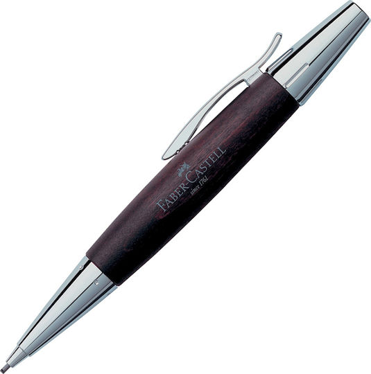 Faber-Castell Emotion Chrome Μηχανικό Μολύβι Μεταλλικό 1.4mm 1τμχ Καφέ