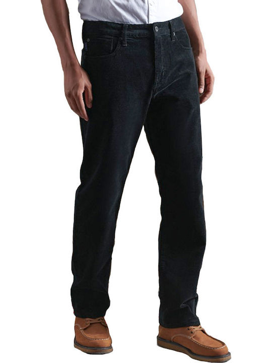Trousers in Straight Line Black