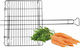 Govas Doppelt Inox Grillrost mit Beinen 27cmx20cmcm