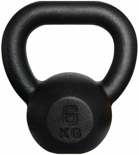 Tiguar Raw Kettlebell от Чугун 6кг Черен