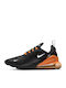 Air Max 270 Herren Sneakers Black / Total Orange / Metallic Silver