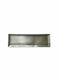 Art et Lumiere Decorative Tray Metallic Rectangular Silver 64x20.5x2.5cm