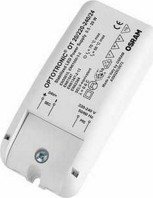 LED Stromversorgung IP20 Leistung 20W mit Ausgangsspannung 24V Osram