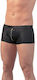 Svenjoyment Underwear Shiny Pants with Open Buttocks Black