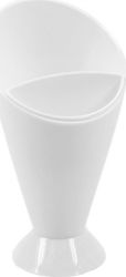 Cuisine Elegance Serveware Plastic White