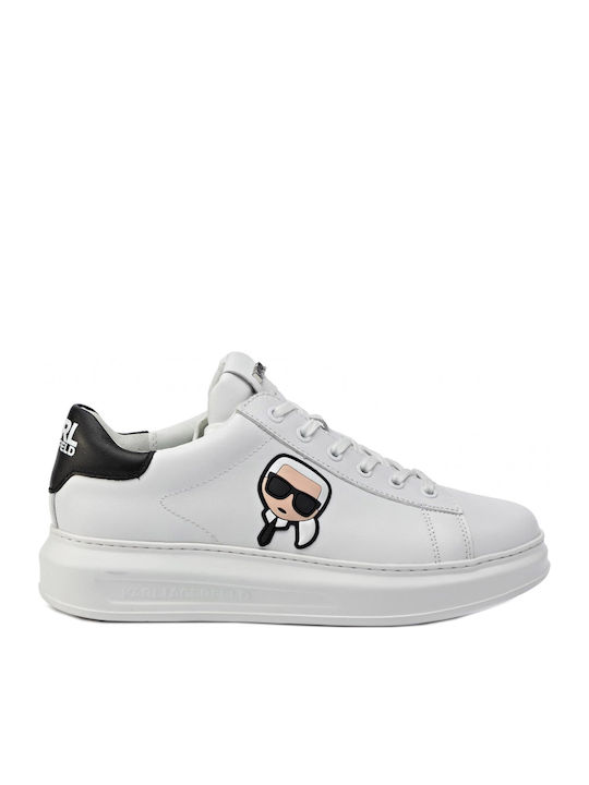 Karl Lagerfeld Ikonic 3D Ανδρικά Sneakers Λευκά