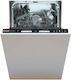 Candy Fully Integrated Dishwasher for 10 Place Settings W44.8xH81.6cm
