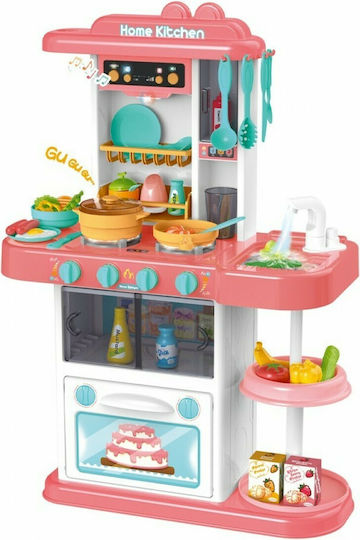Snainter Kids Kitchen With Sounds And Real Faucet For 3+ Years 72 cm