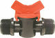 Palaplast 3156/0101 Connection Pipe Valve with Switch and Male-Male Thread 13mm