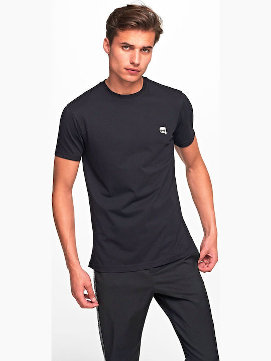 Karl Lagerfeld Men's Short Sleeve T-shirt Black