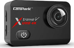 Campark X30 Action Camera 4K Ultra HD Υποβρύχια (με Θήκη) με WiFi Μαύρη με Οθόνη 2"