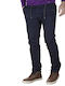 Double Men's Jeans Pants in Regular Fit Navy Blue