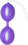 Easytoys Geisha Collection Wiggle Duo Kegel Ball Bile vaginale Violet