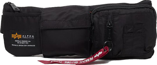 Alpha Industries Utility Στρατιωτικό Τσαντάκι Μέσης Μαύρο