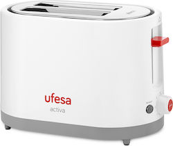 Ufesa TT7385 Φρυγανιέρα 2 Θέσεων 800W Λευκή