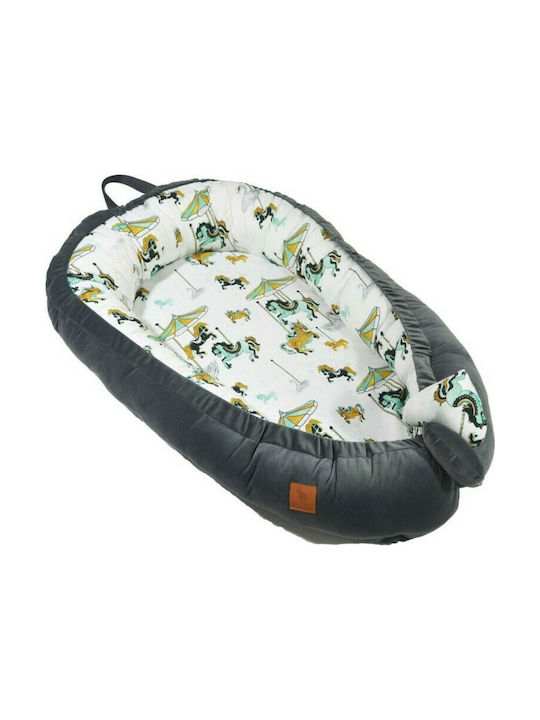 Lanila Funfair Baby Nest Dark Grey
