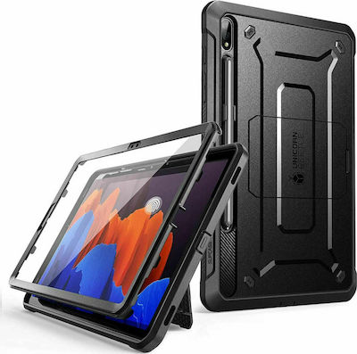 Supcase Unicorn Beetle Pro Umschlag Rückseite Kunststoff Stoßfest Schwarz (Galaxy Tab S7+) JYJ200925