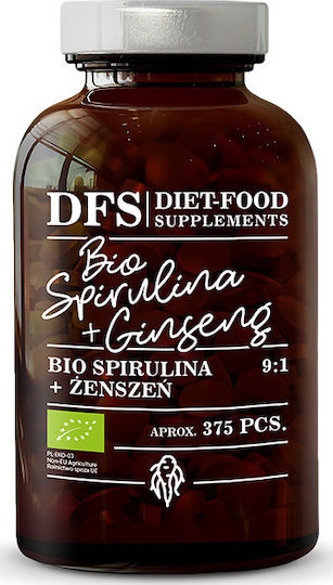 Diet-Food Bio Spiroulina & Ginseng 40mg 375 capace