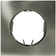 Aca Square Metallic Recessed Spot with Socket G4 MR11 Adjustable Silver 5.2x5.2cm. 1pcs