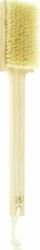 Tek Body Massage Back Bath Brush with Wooden Handle Yellow