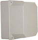 Eurolamp Surface Mounted Electrical Box Branching Watertight IP66 (150x110x135mm) in Gray Color