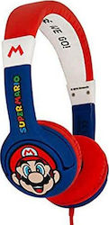 OTL Super Mario Wired On Ear Kids' Headphones Blue SM0762