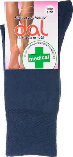 Dal Medical 1013 Socken Wade hoch Blau