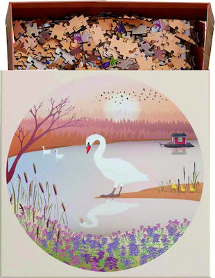 The Swan Puzzle 2D 1000 Bucăți