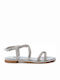 Xti Women's Flat Sandals in Gray Color