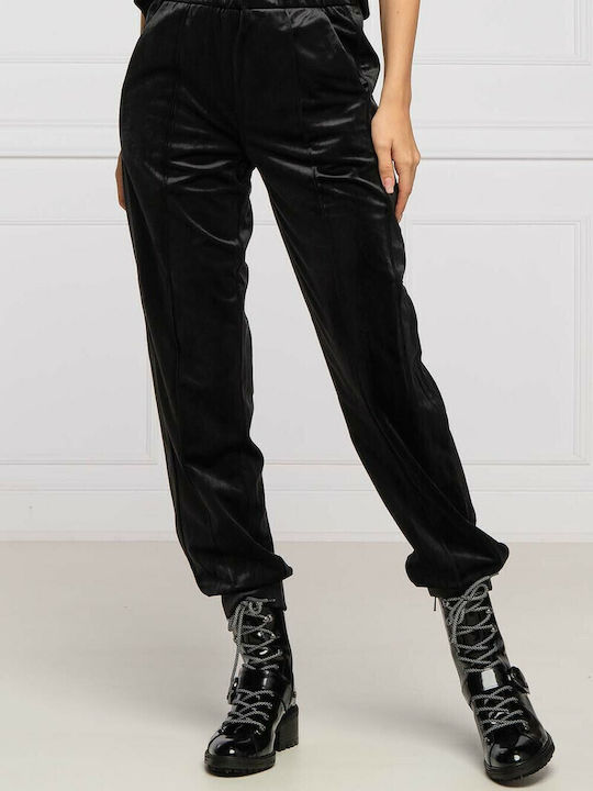 Emporio Armani Femei Tesatura Pantaloni Negru