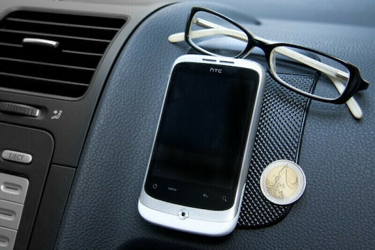 Car Mobile Mount with Anti-Slip Surface Silver