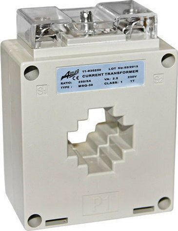 Adeleq Μετασχηματιστής Ράγας Φ40 300/5Α 220V