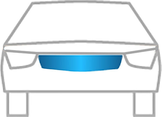 Heko Cover for Car Radiator Dacia Duster 1pcs