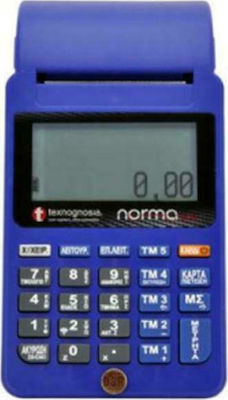 Norma Eco Wifi Portable Cash Register with Battery in Blue Color