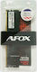 Afox DDR4 Memory RAM with 1x8GB Module and Speed 2666 for Desktop